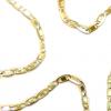 Colar em ouro 18k - Cadeado achatado 45 cm - 2CLO0475 (Produto Esgotado) Colar em ouro 18k - Cadeado achatado 45 cm - 2CLO0475 (Produto Esgotado)