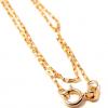 Colar em ouro 18k - Veneziana aberta - 40 cm - 2CLO0489 Colar em ouro 18k - Veneziana aberta - 40 cm - 2CLO0489