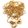Colar de ouro amarelo 18k tipo veneziana - Feminino - 50 cm Colar de ouro amarelo 18k tipo veneziana - Feminino - 50 cm