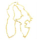 Cordão de ouro 18k - Elos retangular - Masculino - 60 cm - 2CLO0500 Cordão de ouro 18k - Elos retangular - Masculino - 60 cm - 2CLO0500