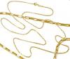 Corrente de ouro amarelo 18k - Elo retangular - Feminina - 45 cm - 2CLO0514 Corrente de ouro amarelo 18k - Elo retangular - Feminina - 45 cm - 2CLO0514