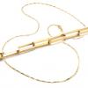 Colar em ouro 18k - Veneziana aberta - 40 cm Colar em ouro 18k - Veneziana aberta - 40 cm
