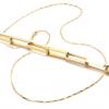 Colar em ouro 18k - Veneziana aberta - Masculino - 60 cm - 2CLO0602 Colar em ouro 18k - Veneziana aberta - Masculino - 60 cm - 2CLO0602