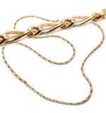 Corrente de ouro amarelo 18k - Groumette - Masculina - 60 cm Corrente de ouro amarelo 18k - Groumette - Masculina - 60 cm