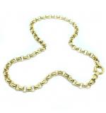 Corrente em ouro 18k - Elos portugueses - Feminina - 40 cm - 2CLO0584 Corrente em ouro 18k - Elos portugueses - Feminina - 40 cm - 2CLO0584