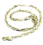 Colar em ouro 18k - Veneziana aberta - Masculino - 60 cm Colar em ouro 18k - Veneziana aberta - Masculino - 60 cm