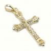 Cruz de ouro 18k com brilhantes Cruz de ouro 18k com brilhantes
