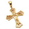 Crucifixo em ouro 18k - 2CZO0203
