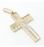 Crucifixo em ouro 18k - 2CZ0276