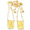 Escapulário em ouro amarelo 18k - 2GRO0194 Escapulário em ouro amarelo 18k - 2GRO0194