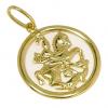 Medalha de ouro amarelo 18k - São Jorge - 2MEO0096 Medalha de ouro amarelo 18k - São Jorge - 2MEO0096