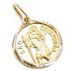 Medalha de São Cristovão em ouro 18k - 2MEO0253 Medalha de São Cristovão em ouro 18k - 2MEO0253