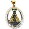 Medalha de Nossa Sra de Aparecida em ouro 18k - 2MEO0278 Medalha de Nossa Sra de Aparecida em ouro 18k - 2MEO0278