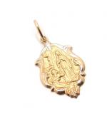 Medalha de N.Sra. de Lourdes em ouro 18k Medalha de N.Sra. de Lourdes em ouro 18k