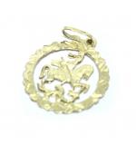 Medalha de ouro amarelo 18k - São Jorge - 2MEO0357 Medalha de ouro amarelo 18k - São Jorge - 2MEO0357