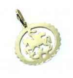 Medalha de ouro amarelo 18k - São Jorge - 2MEO0358 Medalha de ouro amarelo 18k - São Jorge - 2MEO0358
