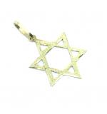 Estrela de Davi em ouro amarelo 18k - 2MEO0360 Estrela de Davi em ouro amarelo 18k - 2MEO0360