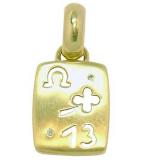 Pedantife em ouro 18k com brilhantes - 2PEB0035 Pedantife em ouro 18k com brilhantes - 2PEB0035