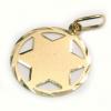 Medalha Estrela de David em ouro 18k - 2PIO0270 Medalha Estrela de David em ouro 18k - 2PIO0270