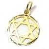 Medalha Estrela de David em ouro 18k - 2PIO0323 Medalha Estrela de David em ouro 18k - 2PIO0323