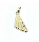 Pingente em ouro 18k - 2PIO0437 Pingente em ouro 18k - 2PIO0437