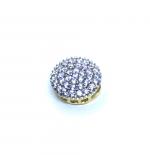 Pingente em ouro 18k com zirconias - 2PIZ0046 Pingente em ouro 18k com zirconias - 2PIZ0046