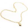 Tornozeleira em ouro 18k com pingente - 2PUO0319 Tornozeleira em ouro 18k com pingente - 2PUO0319