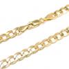 Pulseira de ouro 18k - Groumette Semi Oca - 2PUO0377 Pulseira de ouro 18k - Groumette Semi Oca - 2PUO0377