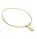 Pulseira feminina em ouro 18k - Veneziana - 2PUO0601