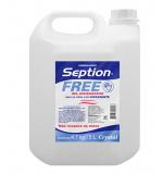 Gel Higienizador para Mãos Septionfree Crystal Fiorucci 5000ml Gel Higienizador para Mãos Septionfree Crystal Fiorucci 5000ml